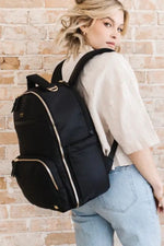 Load image into Gallery viewer, JuJuBe Classic Backpack - Black (Preorder)