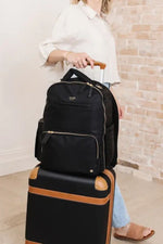 Load image into Gallery viewer, JuJuBe Classic Backpack - Black (Preorder)