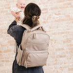 Load image into Gallery viewer, JuJuBe Classic Backpack - Taupe (Preorder)