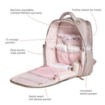 Load image into Gallery viewer, JuJuBe Classic Backpack - Taupe (Preorder)