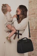 Load image into Gallery viewer, JuJuBe Insulated Bottle Bag - Black (Preorder)