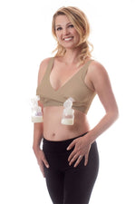 Load image into Gallery viewer, Rumina Classic Crossover Hands-Free Pump & Nurse Bra (Size XS only)