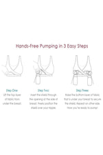 Load image into Gallery viewer, Rumina Classic Crossover Hands-Free Pump & Nurse Bra (Size XS only)