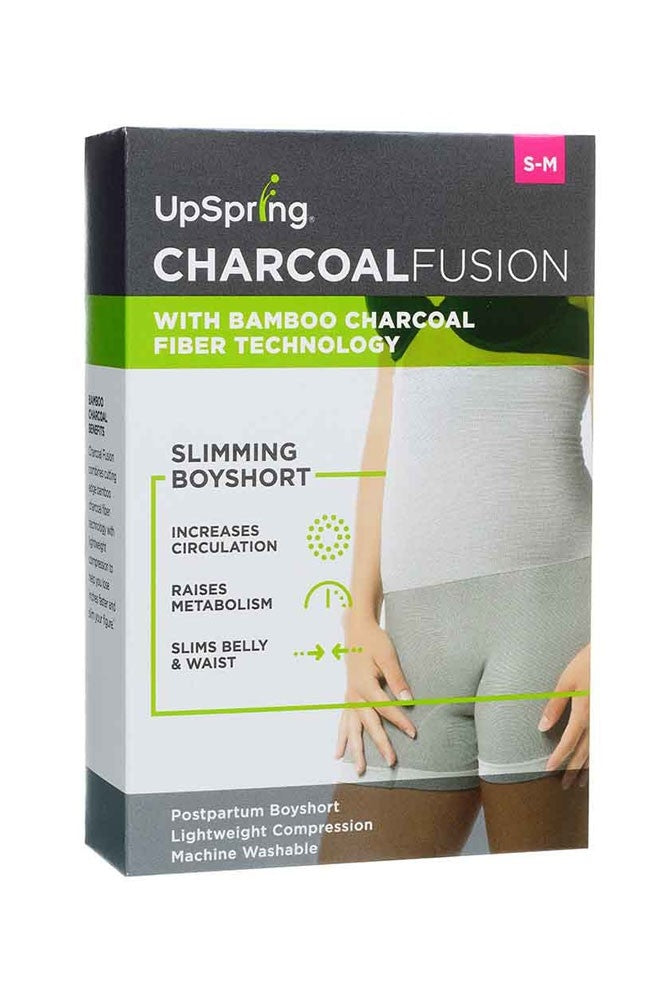 UpSpring Charcoal Fusion Postpartum Belly Slimming Boyshort