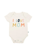 Load image into Gallery viewer, Finn + Emma Organic Cotton Graphic Bodysuit - Love Mom