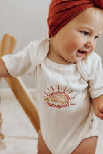 Load image into Gallery viewer, Finn + Emma Organic Cotton Graphic Bodysuit - You Are My Sunshine