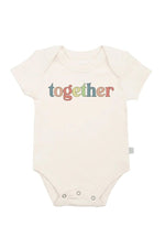 Load image into Gallery viewer, Finn + Emma Organic Cotton Graphic Bodysuit - Together
