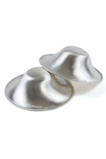 Load image into Gallery viewer, SILVERETTE® Silver Nursing Cups for Sore Nipples - 925 Silver - Regular Size
