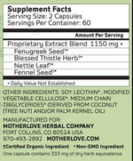 Load image into Gallery viewer, Motherlove More Milk Plus - 60 Capsules