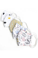 Load image into Gallery viewer, Kids Organic Cotton Lined Adjustable Face Mask (Age 4-14)