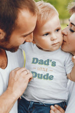 Load image into Gallery viewer, Finn + Emma Organic Cotton Graphic Tee - Dad's Little Dude