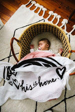 Load image into Gallery viewer, Baby Jives Co Organic Cotton Baby Swaddle - Rainbow