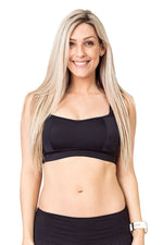 Load image into Gallery viewer, Cadenshae Fit2feed Nursing Sports Bra (A-E Cup) - 2 Colours