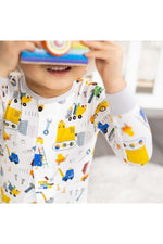 Load image into Gallery viewer, Magnetic Me Modal Magnetic Baby Coveralls - Toe Zone