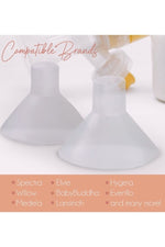 Load image into Gallery viewer, BeauGen Clearly Comfy Breast Pump Cushions 2.0 - 1 Pair