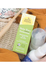 Load image into Gallery viewer, Earth Mama Organics Baby Face Mineral Sunscreen Face Stick - SPF 40 - 21g
