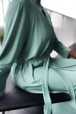 Load image into Gallery viewer, Kanga Bamboo Robe - Sage