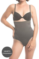 Load image into Gallery viewer, UpSpring Charcoal Fusion Postpartum Belly Slimming High Waist Panty
