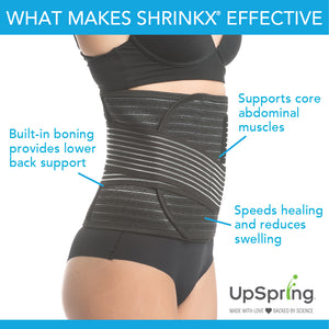 Shrinkx Belly Bamboo Charcoal Postpartum Belly Wrap