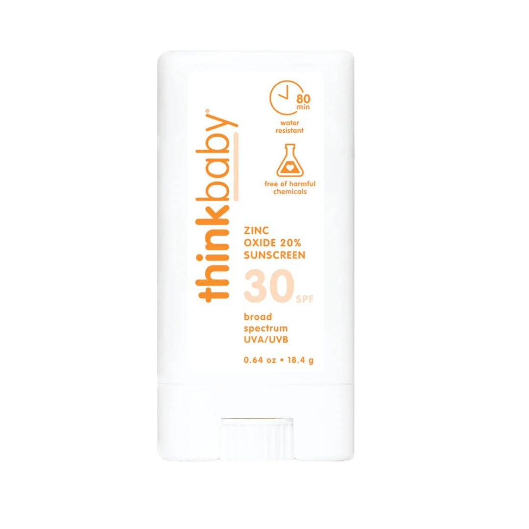 Thinkbaby Natural Mineral Baby Sunscreen Stick SPF 30 EWG 1