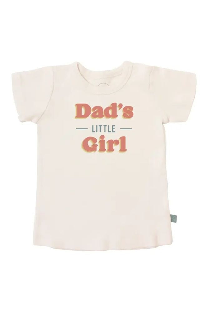 Finn + Emma Organic Cotton Graphic Tee - Dad's Little Girl