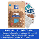 Load image into Gallery viewer, NATPAT Magic Patch Natural Bug Bite Itch Relief Stickers - 32 Stickers
