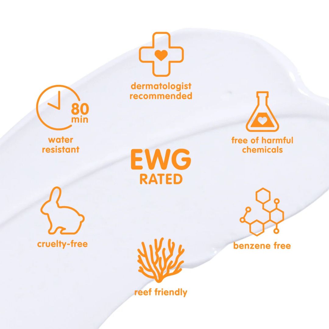 Thinkbaby Natural Mineral Baby Sunscreen Stick SPF 30 EWG 1