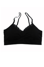 Load image into Gallery viewer, Coobie Padded Seamless V-Neck Bra with Lace (2 Colours)
