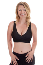 Load image into Gallery viewer, Rumina Classic Crossover Hands-Free Pump &amp; Nurse Bra (XS left)
