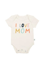 Load image into Gallery viewer, Finn + Emma Organic Cotton Graphic Bodysuit - Love Mom
