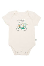 Load image into Gallery viewer, Finn + Emma Organic Cotton Graphic Bodysuit - Future is Green
