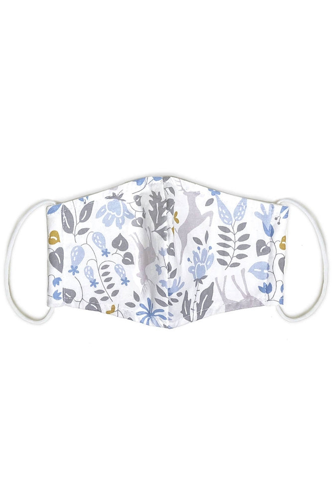 Kids Organic Cotton Lined Adjustable Face Mask (Age 4-14)