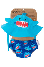 Load image into Gallery viewer, Zoocchini Swim Diaper &amp; Sun Hat Set UPF50+ (4 Colours)
