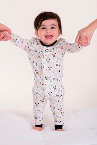Magnetic Me Modal Magnetic Baby Coveralls - Raise the Woof