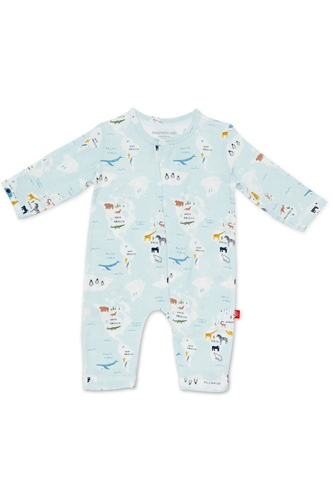 Magnetic Me Modal Magnetic Baby Coveralls - Sea the World