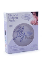 Load image into Gallery viewer, LilyPadz Silicone Leak Proof Reusable Nursing Pads - One Pair Transparent
