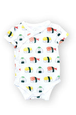Load image into Gallery viewer, The Wee Bean Organic Cotton Onesie - Sushi
