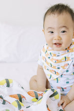 Load image into Gallery viewer, The Wee Bean Organic Bamboo Cotton Swaddle - Sushi
