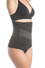 Load image into Gallery viewer, Shrinkx Belly Bamboo Charcoal Postpartum Belly Wrap Charcoal (OBR)
