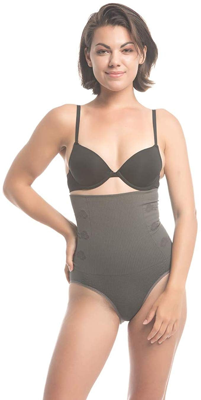 UpSpring Charcoal Fusion Postpartum Belly Slimming High Waist Panty (O –  Allemom