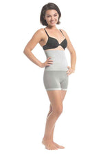 Load image into Gallery viewer, UpSpring Charcoal Fusion Postpartum Belly Slimming Boyshort Grey (OBR) (Sold Out)
