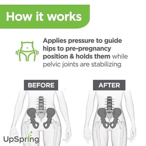 UpSpring, XS/S, Shrinkx Hips Ultra Belly Postpartum Belt Wrap - Thread